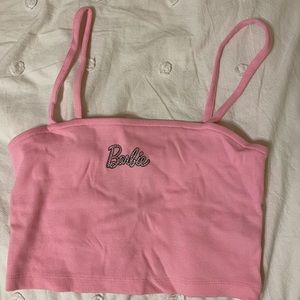 Forever 21 X Barbie crop top